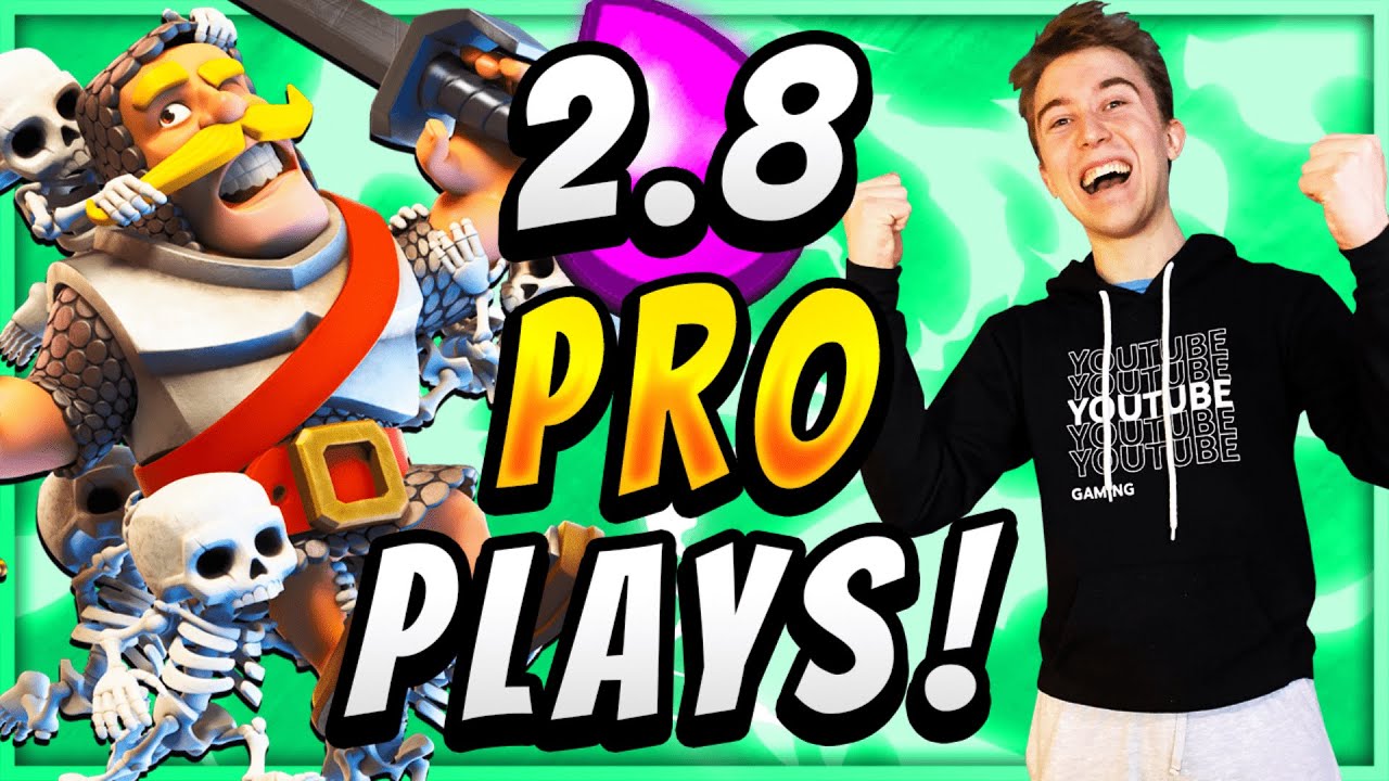 2.8 ELIXIR! OUTPLAY OPPONENTS with BEST MINER CYCLE! — Clash Royale