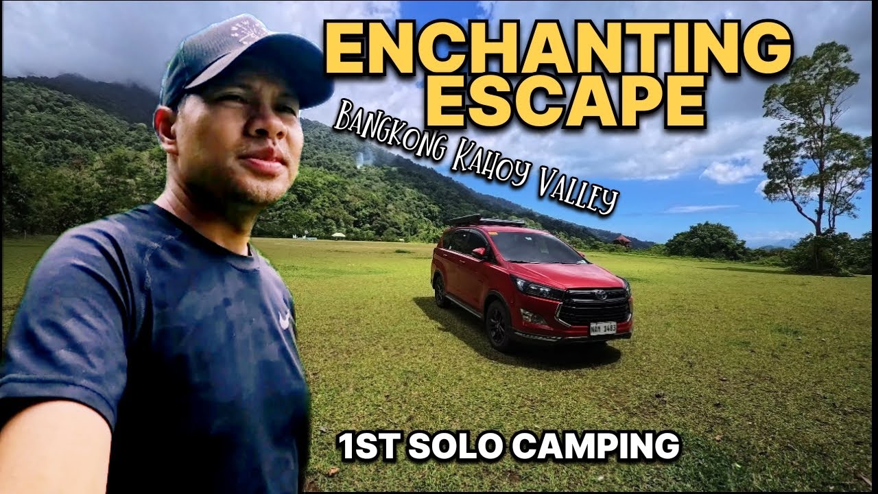 FIRST SOLO CAMPING ADVENTURE IN BANGKONG KAHOY VALLEY | Dolores Quezon | MOTV | InnoCamper