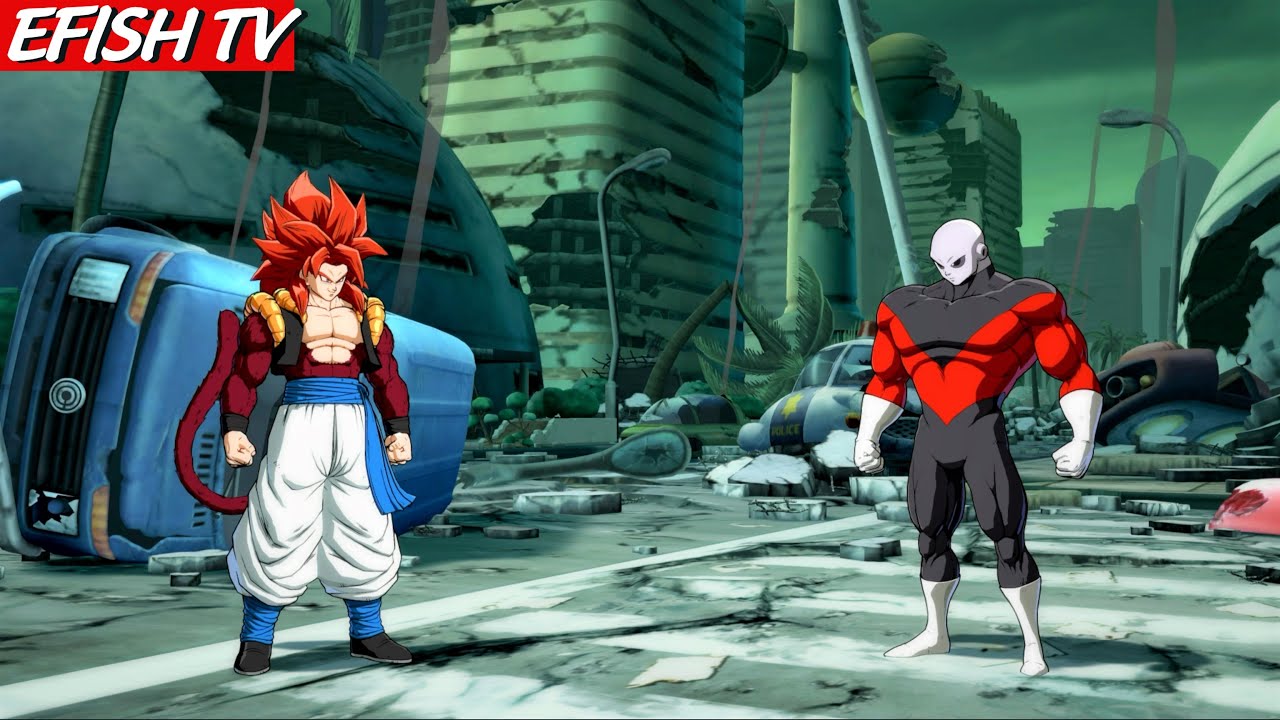 SS4 Gogeta vs Jiren (Hardest AI) - Dragon Ball FighterZ