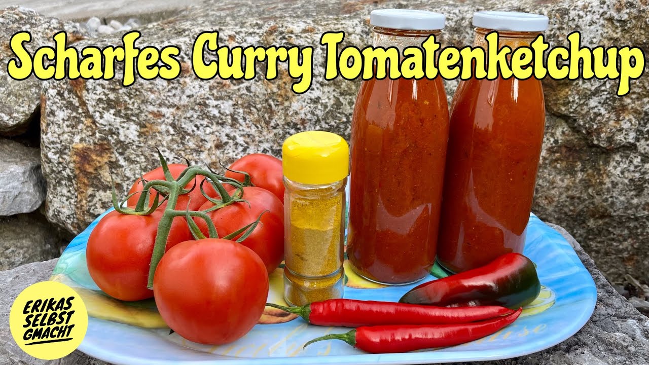 Scharfes Curry Tomatenketchup selber machen