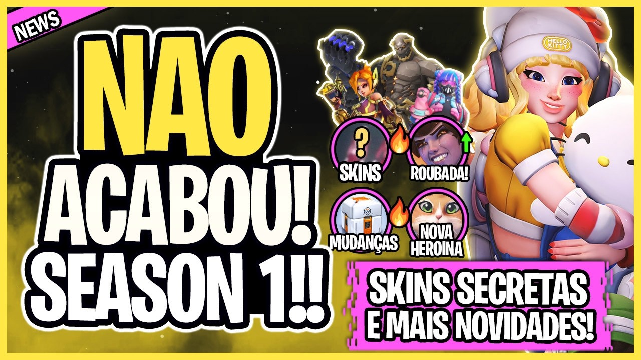 NOVAS SKINS ESCONDIDAS, PERKS QUEBRADOS, NOVA HEROÍNA, MUDANÇAS LOOTBOX E MAIS - NOTÍCIAS OVERWATCH