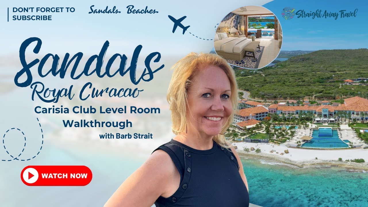 Carisia Club Level Room Walkthrough at Sandals Royal Curacao