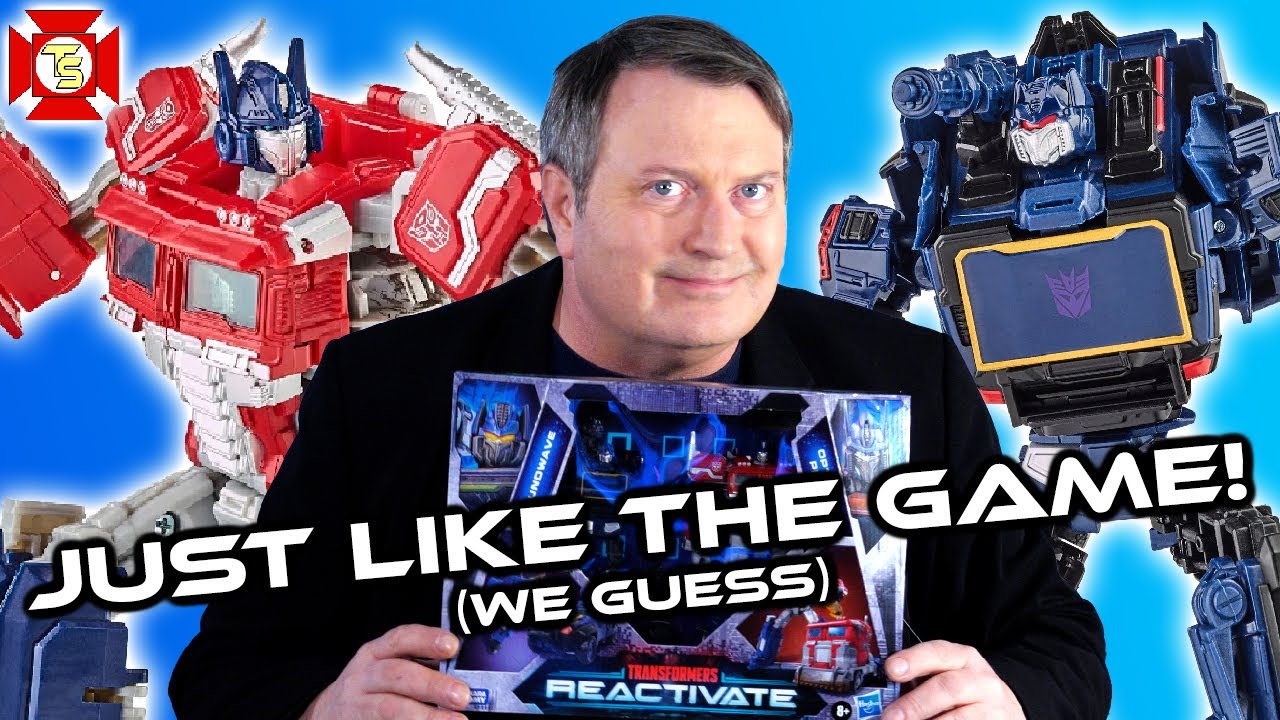 TRANSFORMERS REACTIVATE Optimus Prime & Soundwave Review