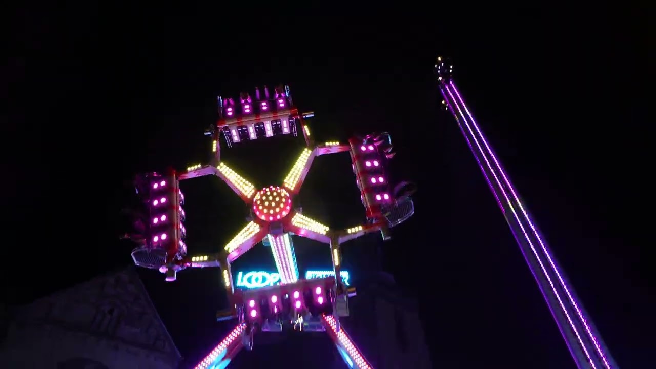 Loop Fighter - Boos Allerheiligen Kirmes Soest 2024 offride (Technical Park) 4k