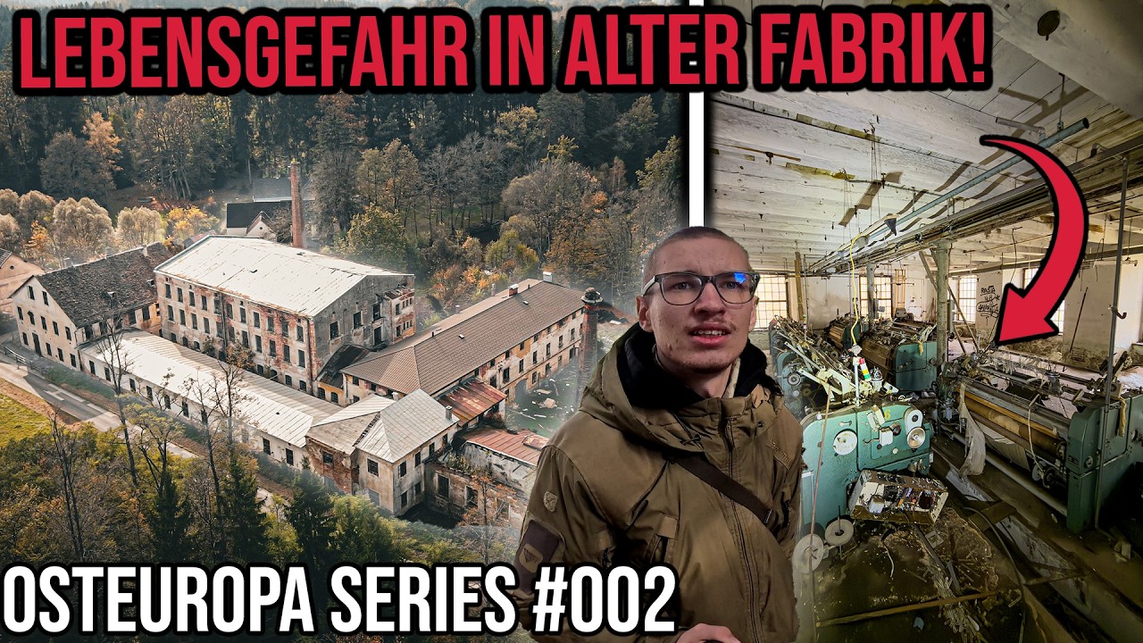 LEBENSGEFAHR IN VERLASSENER FABRIK! - SCHAFFEN WIR ES HEILE RAUS?!😱⚠️