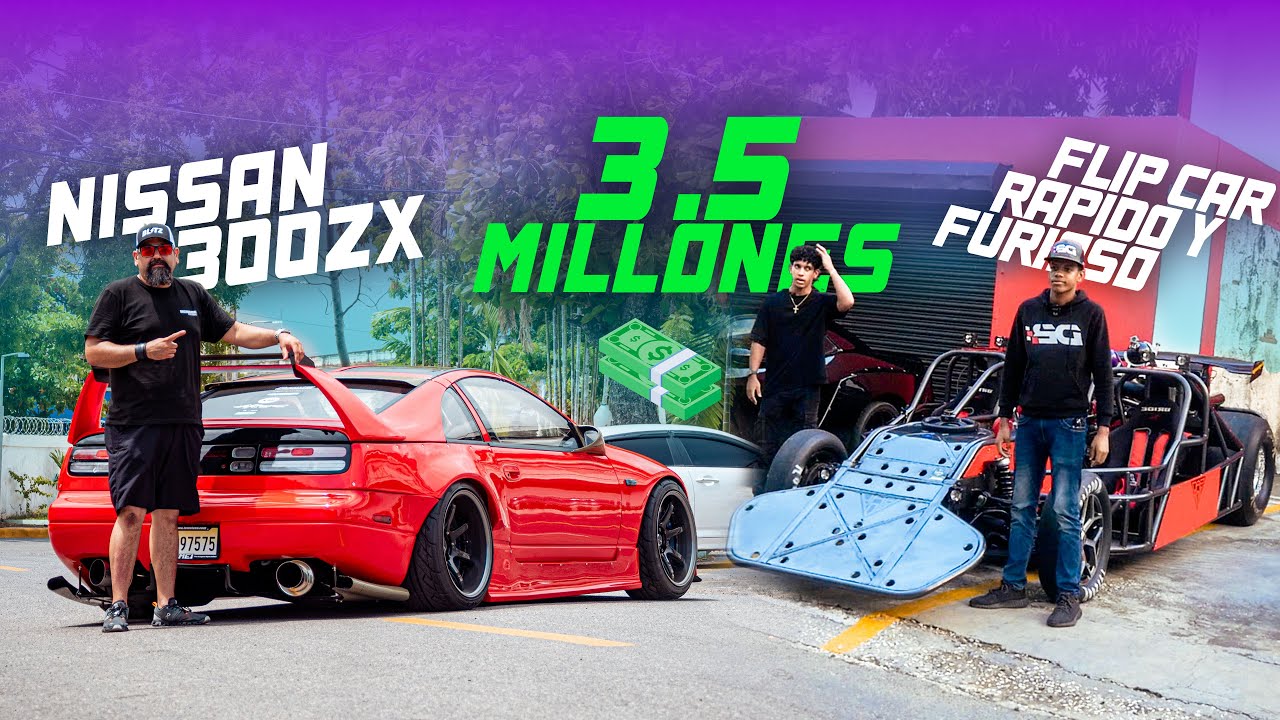 💰 3.5 Millones Modificando un Nissan 300zx + El Flip Car Nitroso Rápido y Furioso
