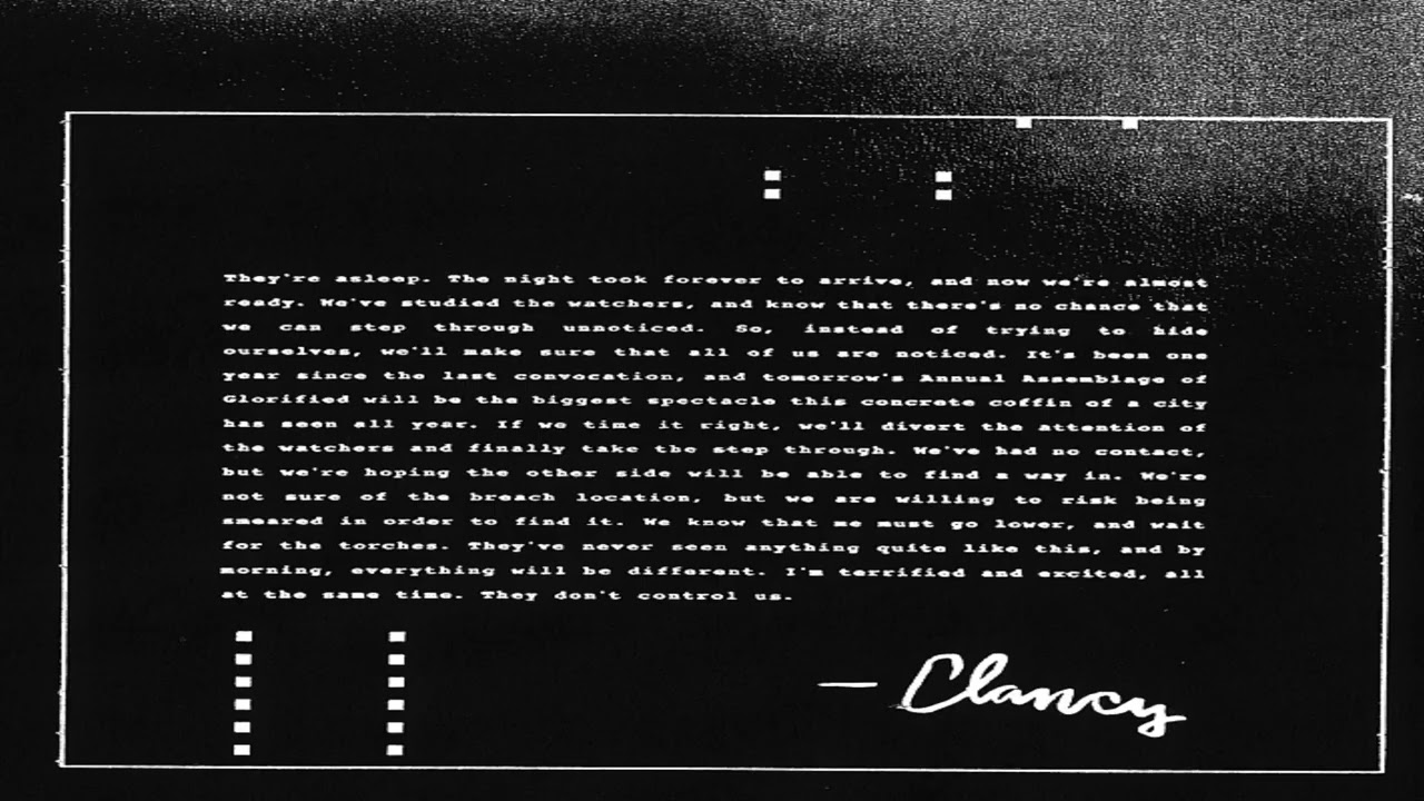 The Clancy Letters: 4