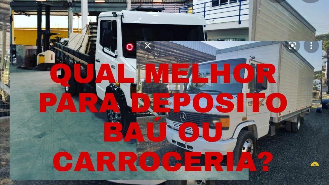 Qual melhor para achar carga baú ou carroceria??
