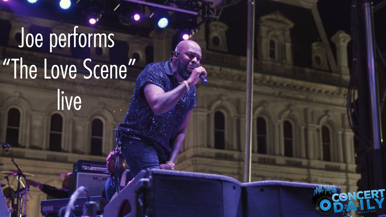 Joe performs "The Love Scene" live; 2022 Charm City Live Fest