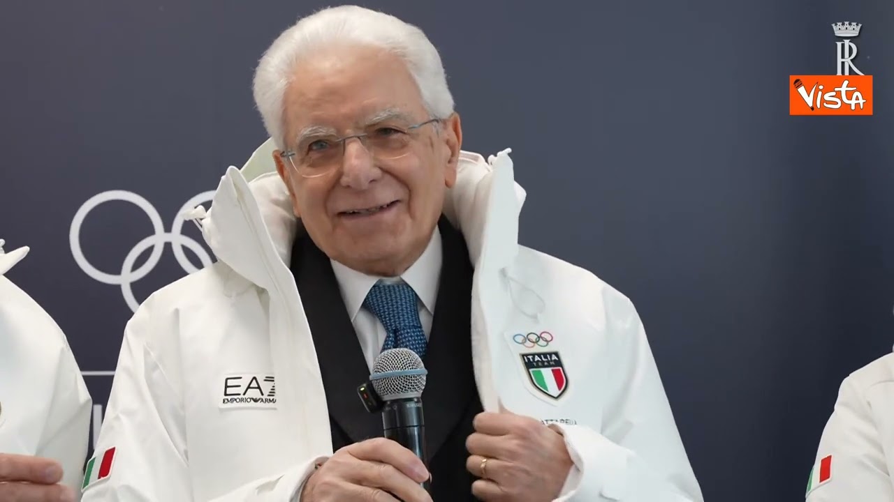 Mattarella agli atleti italiani: 