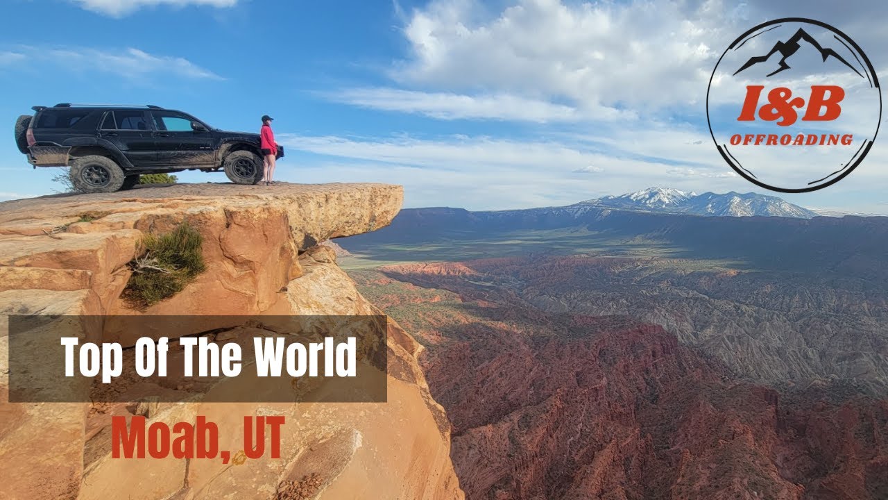 Top of the World trail near Moab, UT in a 4Runner