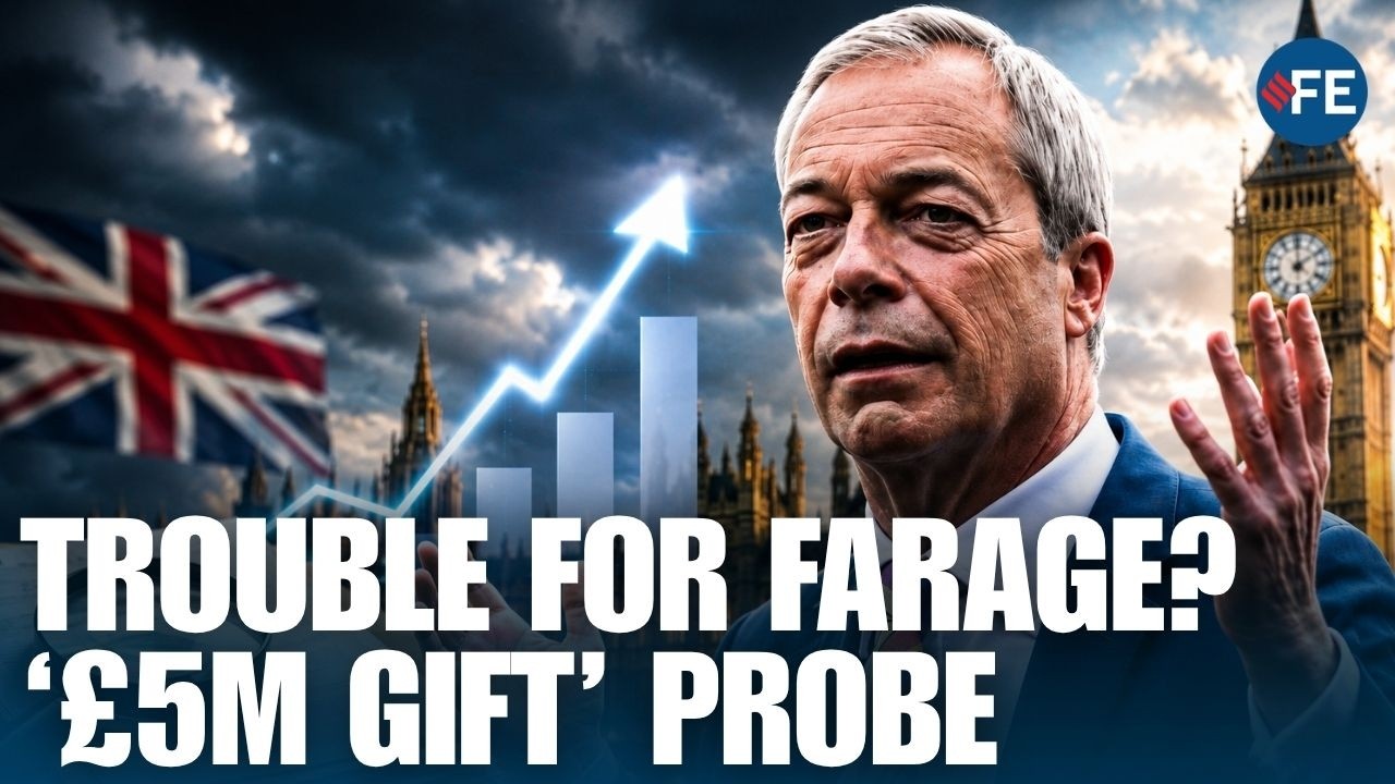 Nigel Farage Reportedly Faces PROBE Over Alleged &pound;5M GIFT As Reform UK Surges In Polls| UK NEWS