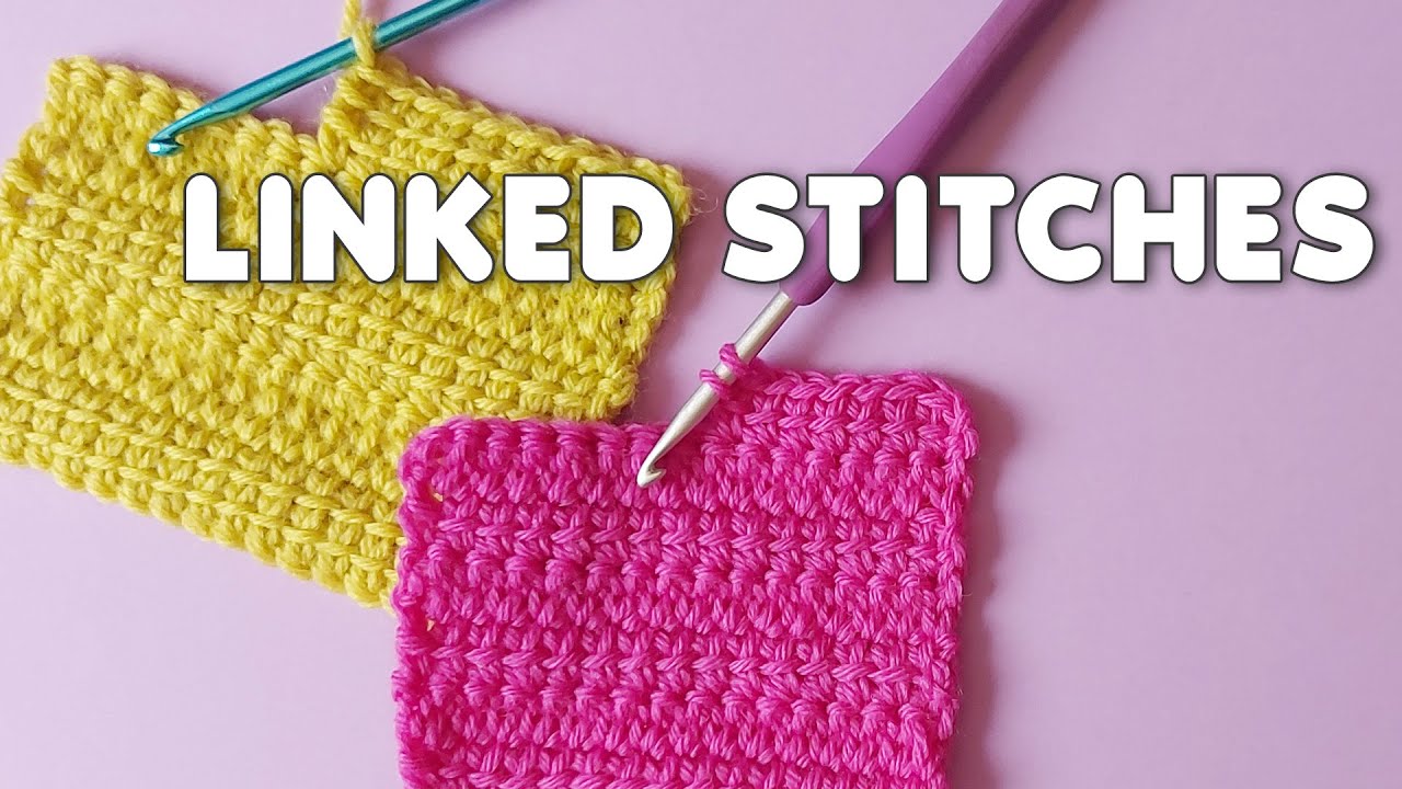 How to do Linked Double & Treble Crochets? Crochet Stitch Tutorial