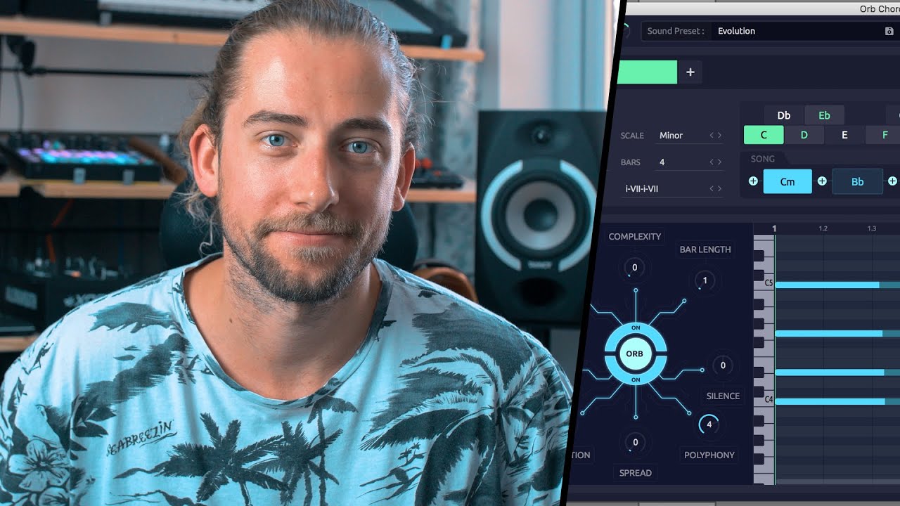 Обзор Orb Producer Suite... Использование ИИ для генерации аккордов, мелодий и басовых линий.