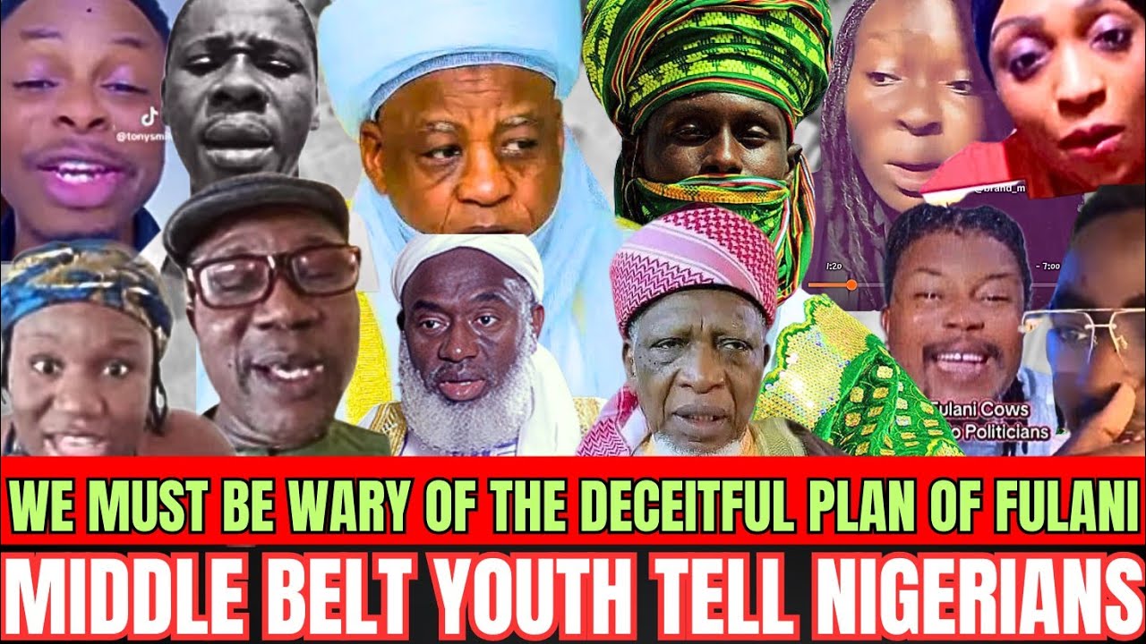 We Must Not Allow Fulani Deceive Us To Achieve Their Hidden Agenda - Middle Belter Reveals 
