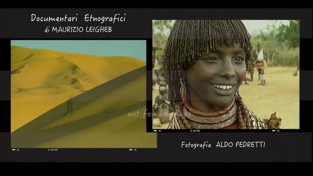 Documentari etnografici di Maurizio Leigheb, fotografia Aldo Pedretti