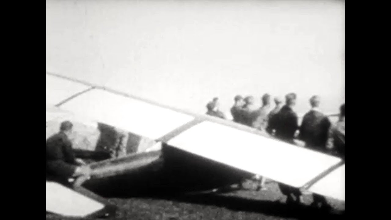 Wasserkuppe 1930, German Glider, Gliding, sailplane training, F715
