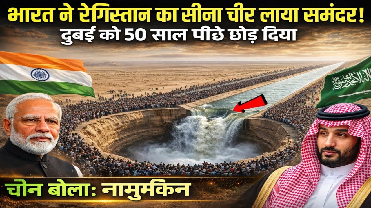 India&rsquo;s Water Master Plan That Could Stop World War 3 Ankit Awasthi Sir 