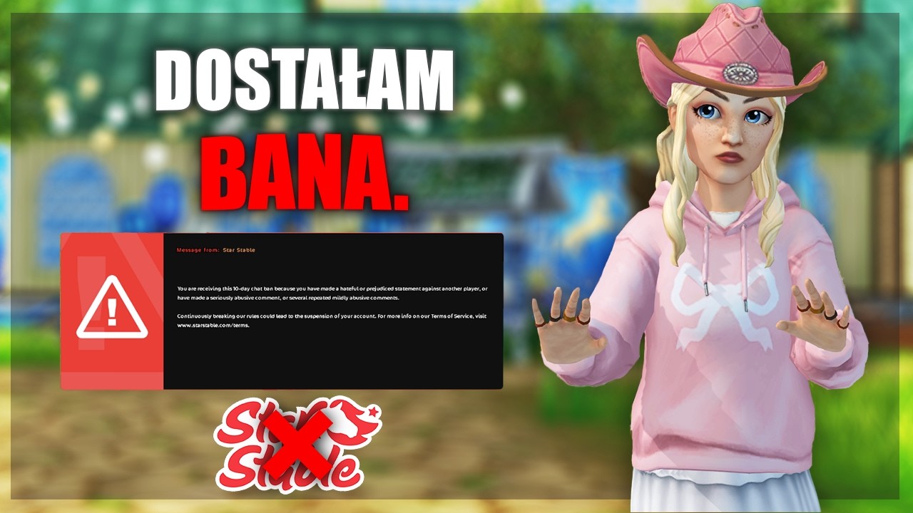 DOSTAŁAM BANA W STAR STABLE ONLINE