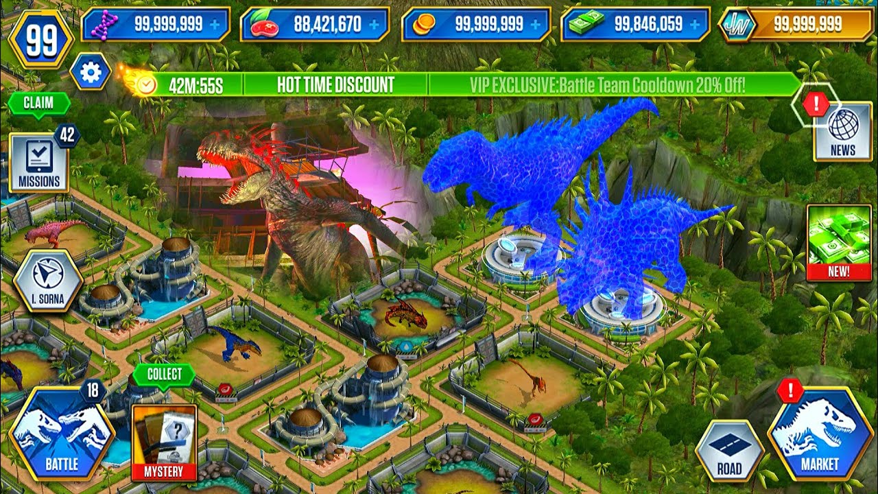 SCORPIOS REX OPEN PACK CLAIM YOUR TERRITORY | JURASSIC WORLD THE GAME
