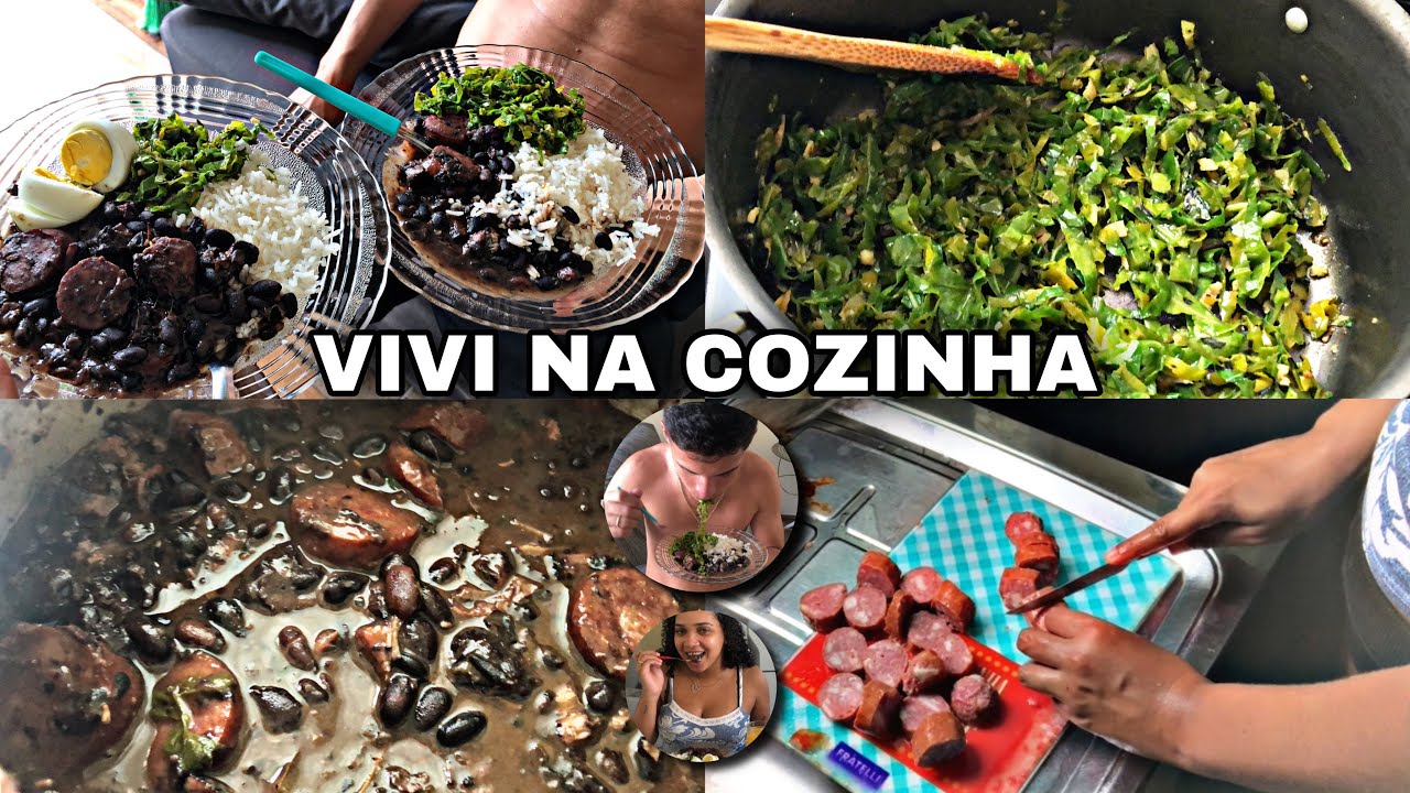 VIVI NA COZINHA: FEIJOADA COM COUVE + FÁCIL E DELICIOSA QUE VOCÊ JÁ VIU