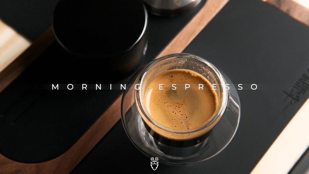Morning Routine Espresso Puck Prep ☕ #coffee