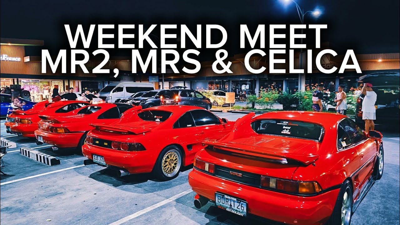 Weekend Meet with Toyota LEGENDS at BagWings‼️🇯🇵 Ft. MR2, MR-S, and CELICA