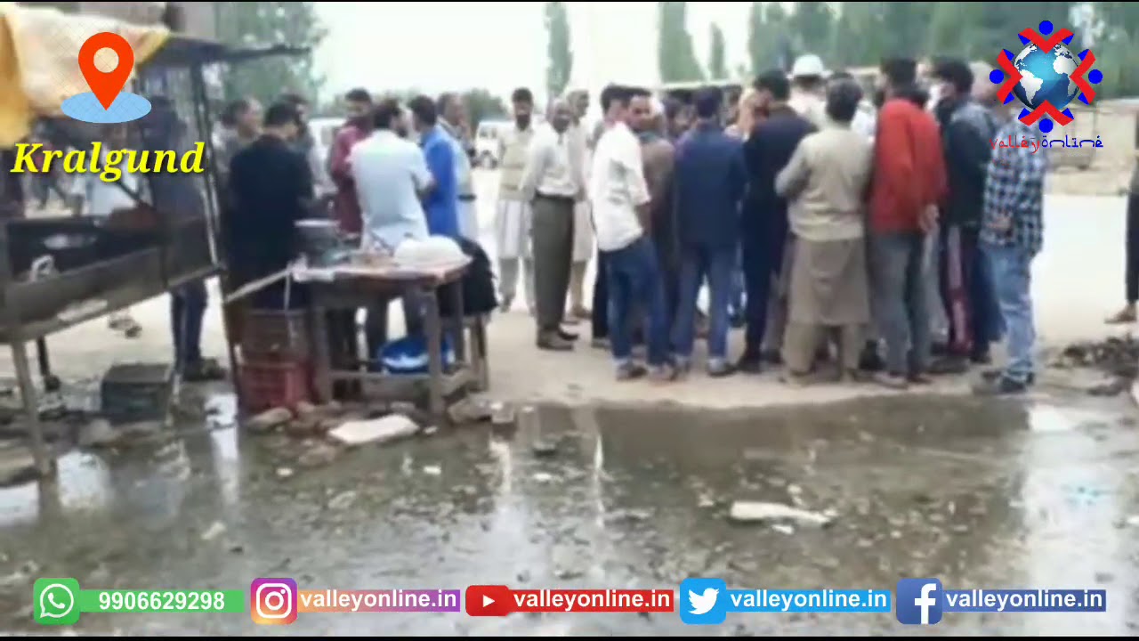 Residents of Kralgund and nearby villages alleged Administration failure, says market is without bas