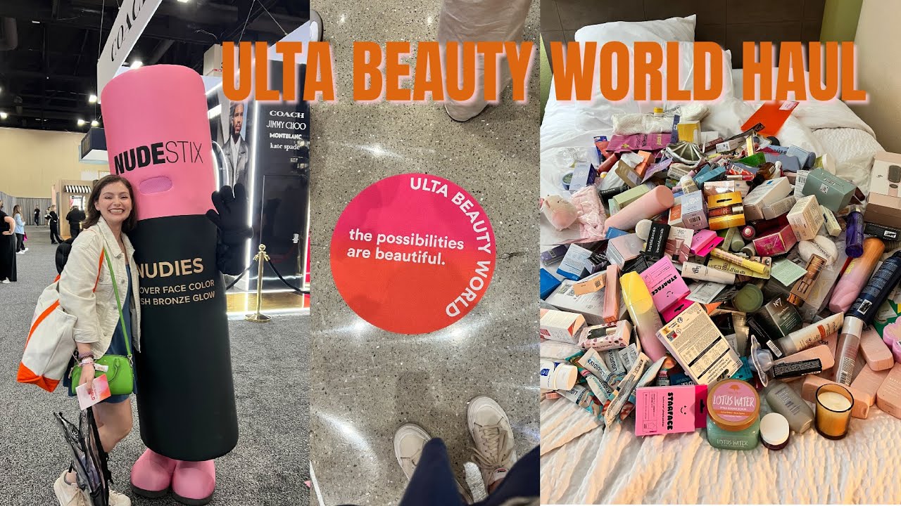 ULTA BEAUTY WORLD HAUL Swag bag + booth gratis | San Antonio 2025