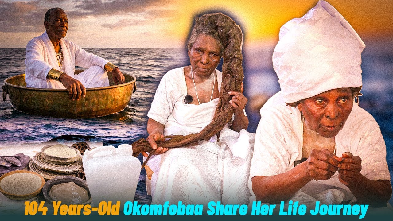 104 Years-Old Komfobaa: She Served the River God for 60 Years The Truth She Shared Shocked Me