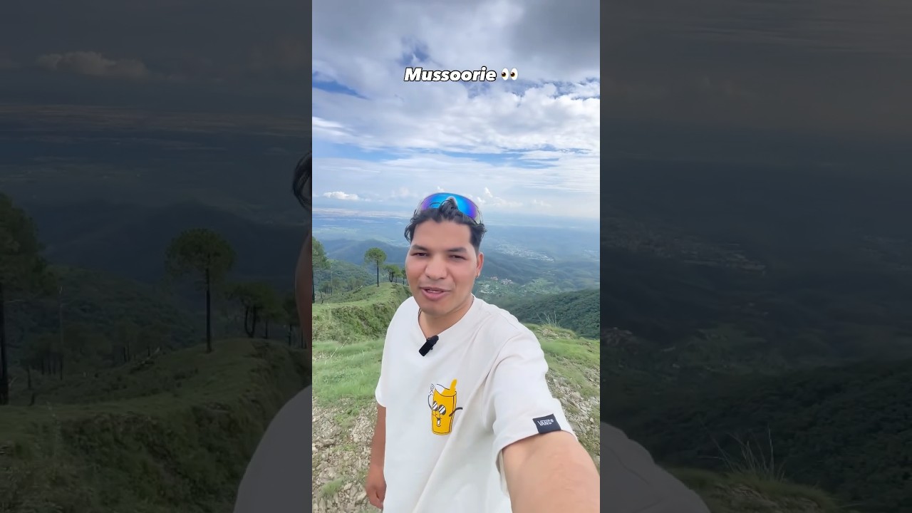 Mussoorie Today 😱 Hidden Heaven Location | This Is How the Entire City Looks in the Monsoon 🌧️ La...