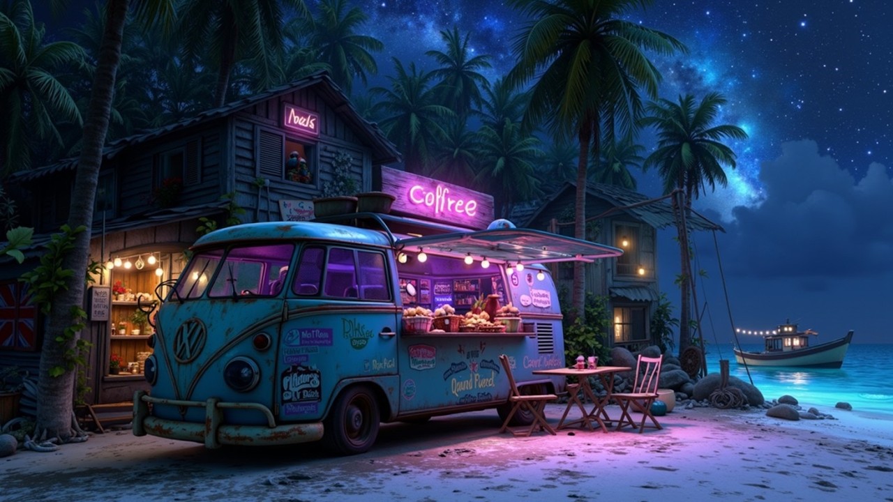 ночной океан lofi | расслабляющие биты для глубокого сна и учебы сегодня ночью
