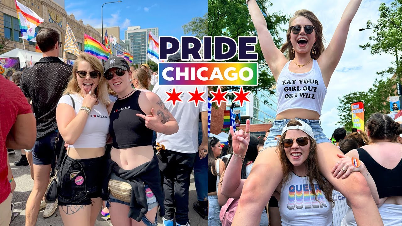 COME WITH US to CHICAGO Pride! - Vlog - Hailee And Kendra