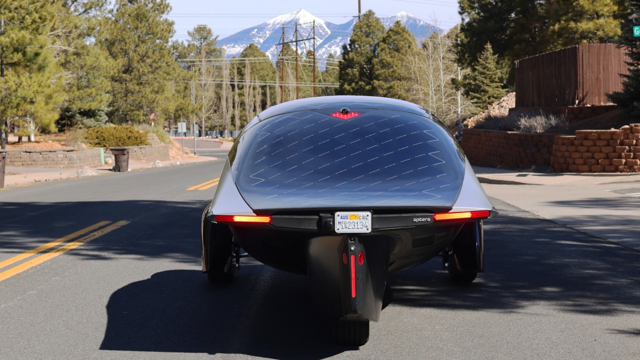 Aptera March 2025 — First Efficiency Data