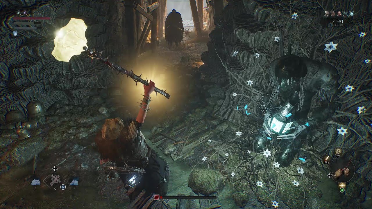 Lords of the Fallen 2.0 Pilgrim's Perch Platforming Hell Now with Jump Button Randomizer Playthrough