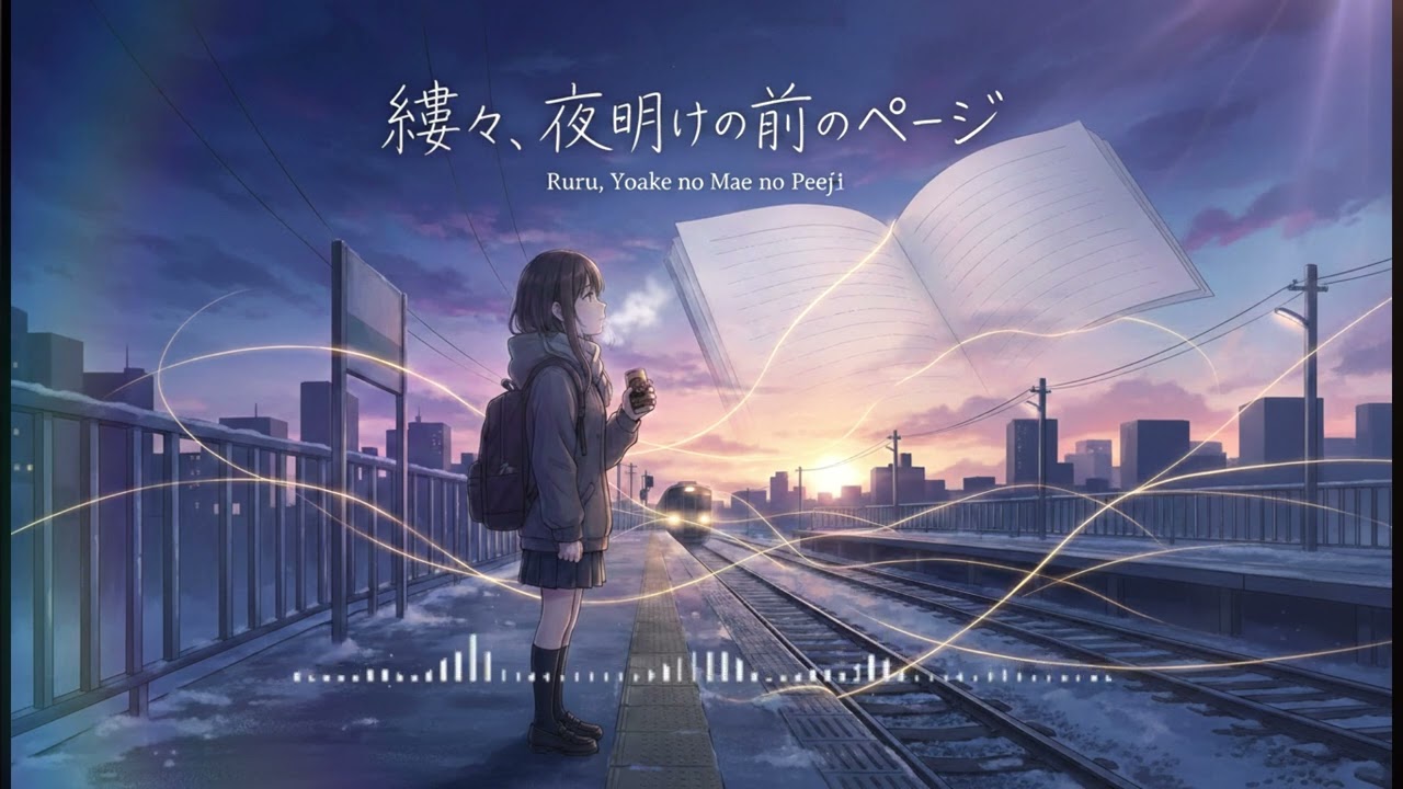縷々、夜明けの前のページ｜静かに背中を押す物語系J-POP【オリジナル曲】