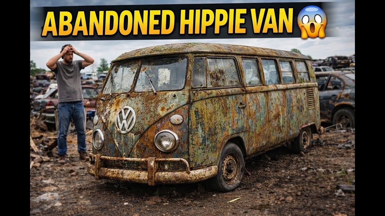 ASMR Car Restoration | Abandoned 1964 Volkswagen Bus From Rust to Showroom