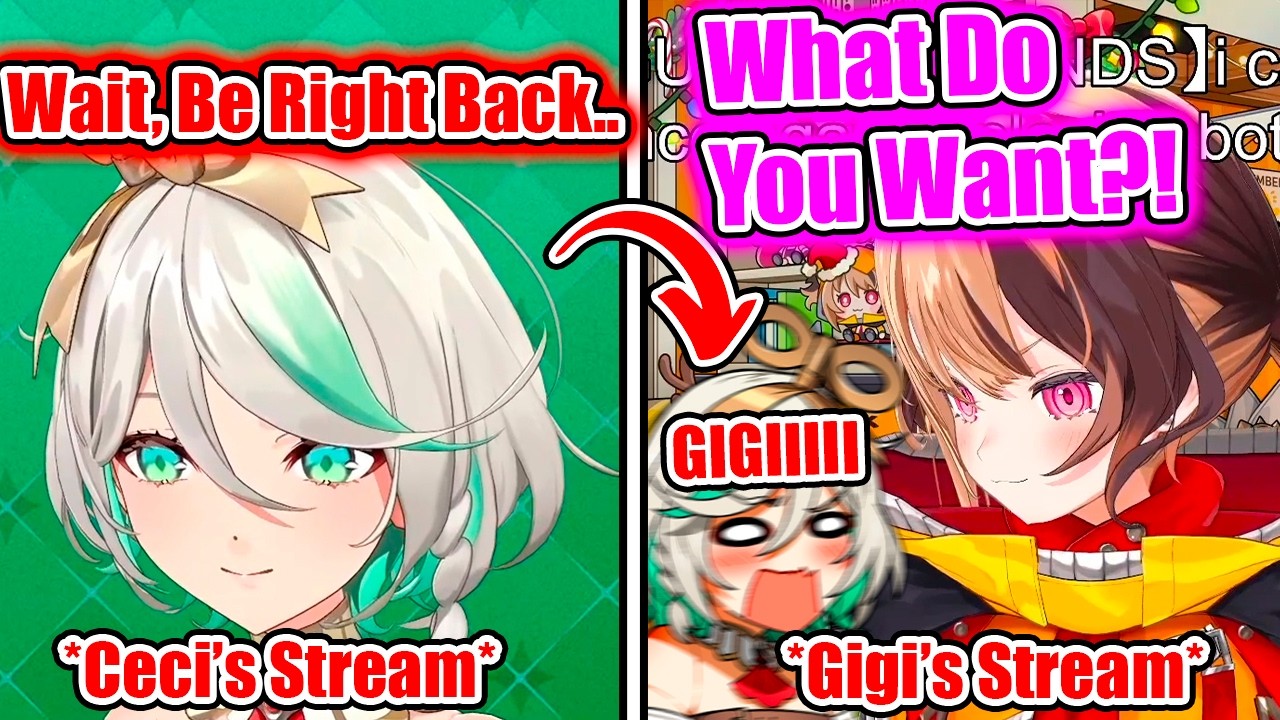 Ceci Stops Her Stream And Enters Gigi’s Room While She’s Streaming To Ask Her This