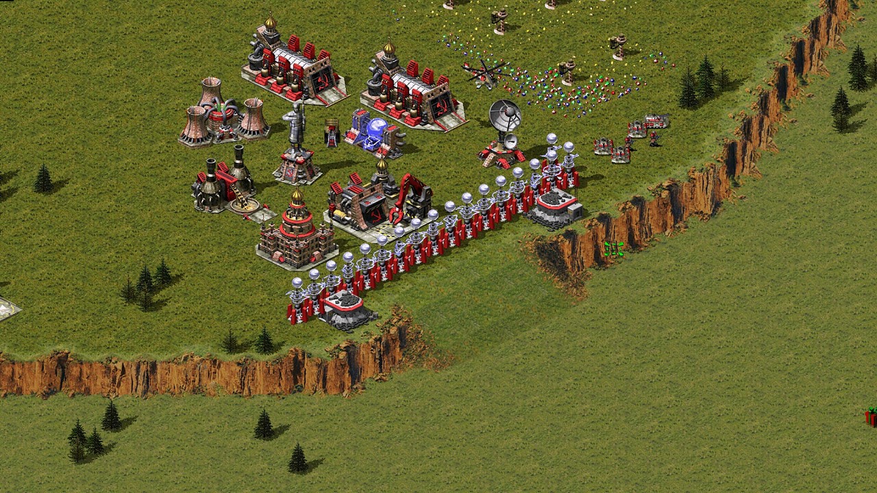 Red Alert 2 | Yuri's Revenge | 7 vs 1 - EXtreme AI beta - Libya - soviet