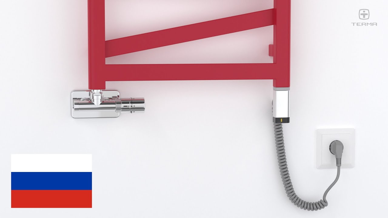 Как установить нагревательный элемент Terma ONE