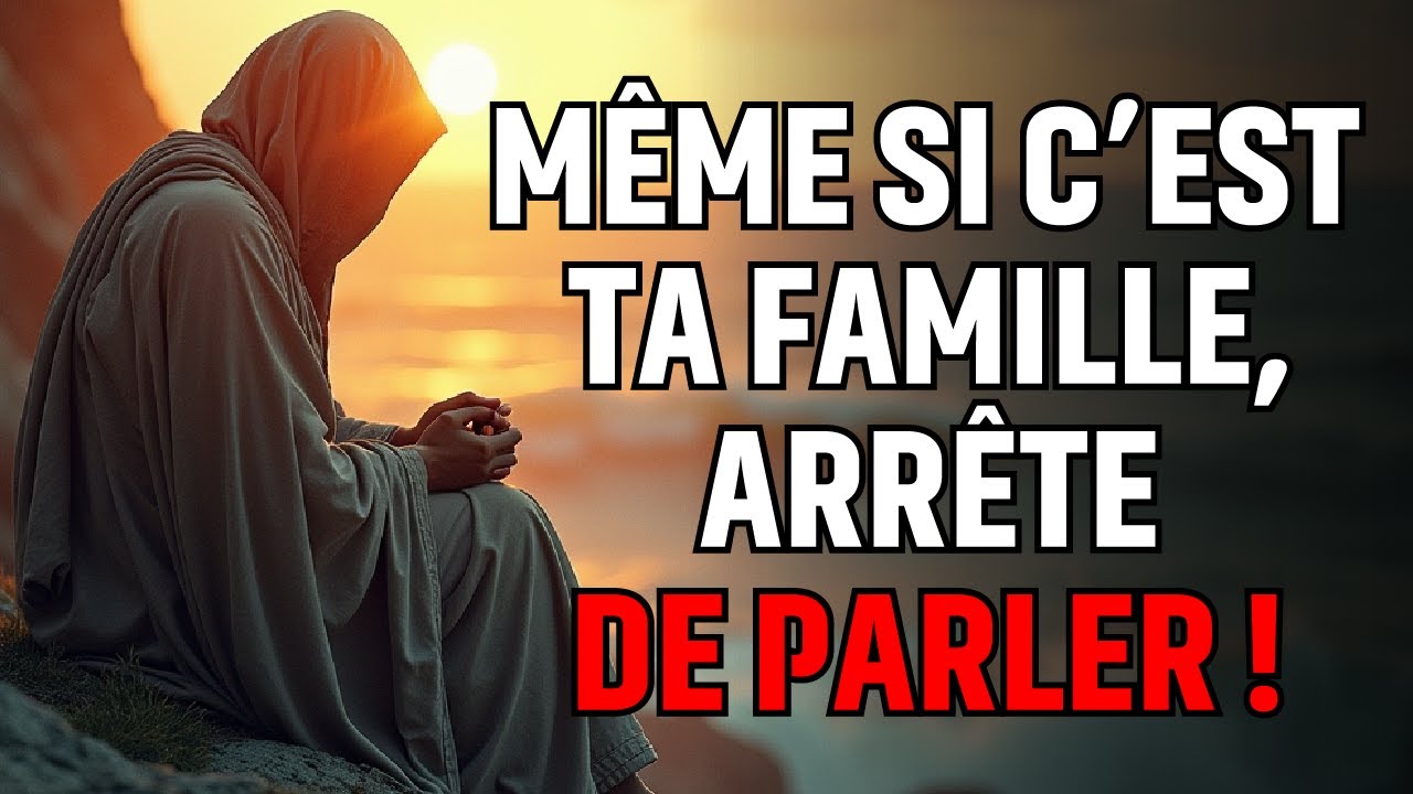 ALLAH VEUT QUE VOUS ROMPiez LES LIENS AVEC CES PERSONNES, MÊME SI C’EST VOTRE FAMILLE – 5 SIGNES !