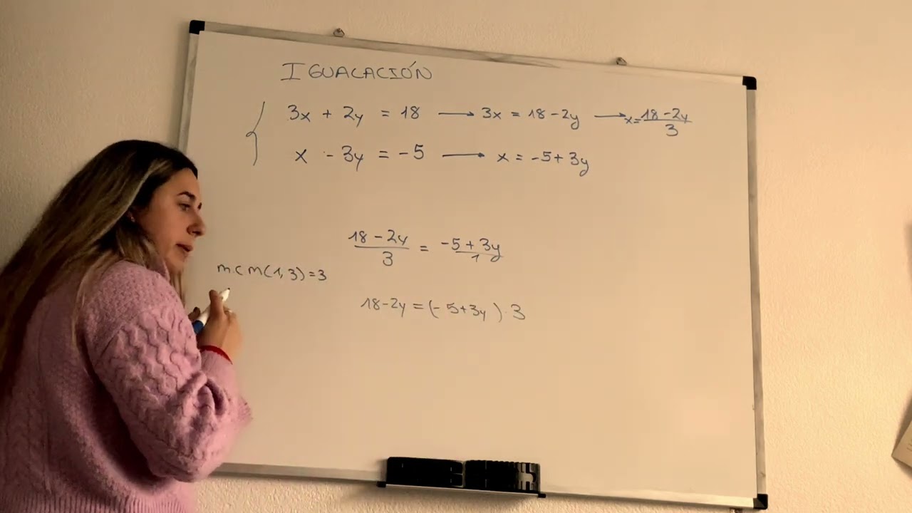 7. Resolución de sistemas por IGUALACIÓN
