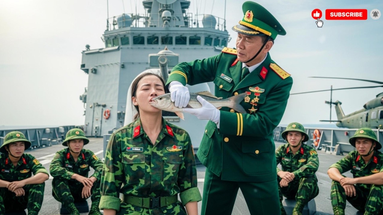Đại tá điên làm nhục nữ quân nhân trên tàu sân bay, sụp đổ khi cô là chỉ huy huyền thoại UDT