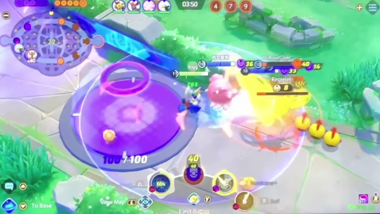 Pokémon Unite Draft Mode Master Rank (Hurricane/Surf Cramorant)
