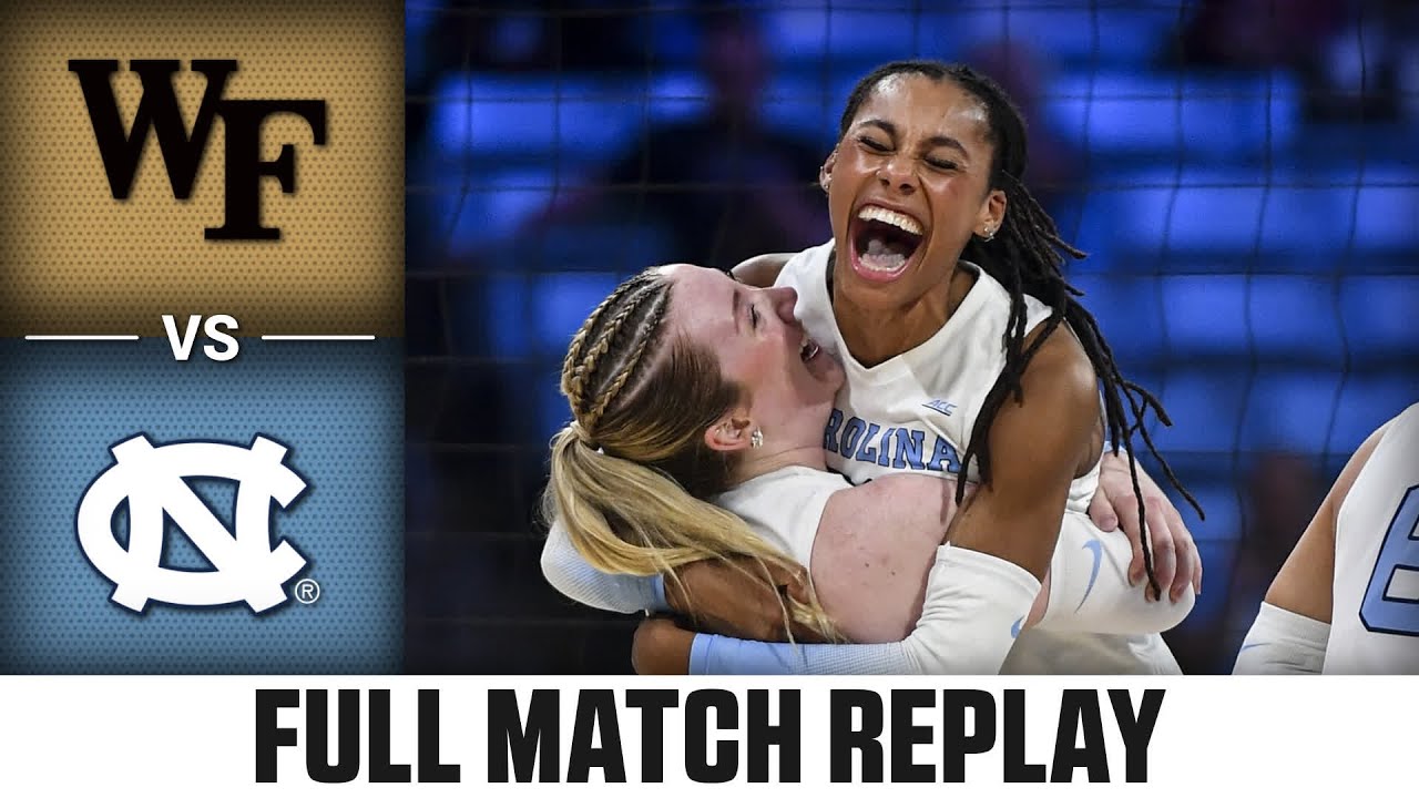 Wake Forest vs. North Carolina Full Match Replay | 2025 ACC Volleyball