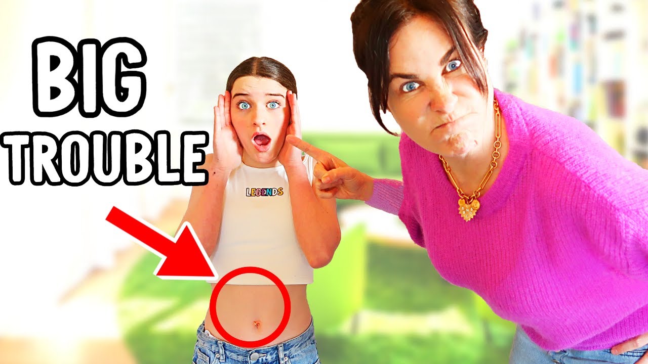 SHE FLIPPED OUT OVER DAUGHTER'S PIERCING w/Norris Nuts