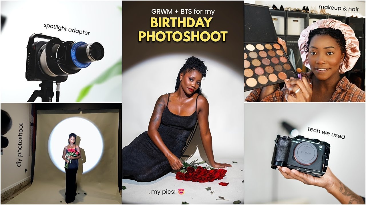 GRWM + BTS for my Birthday Photoshoot!! 📸💕