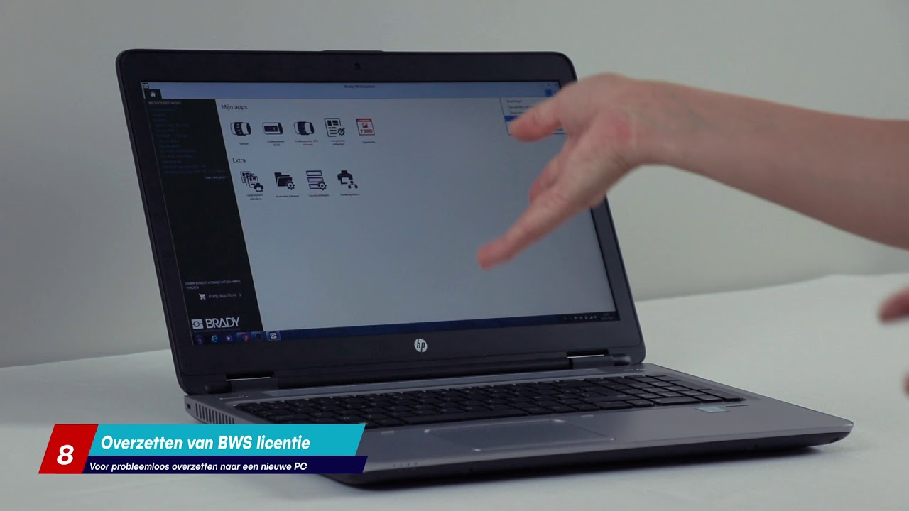 Brady Workstation: introductie en werking