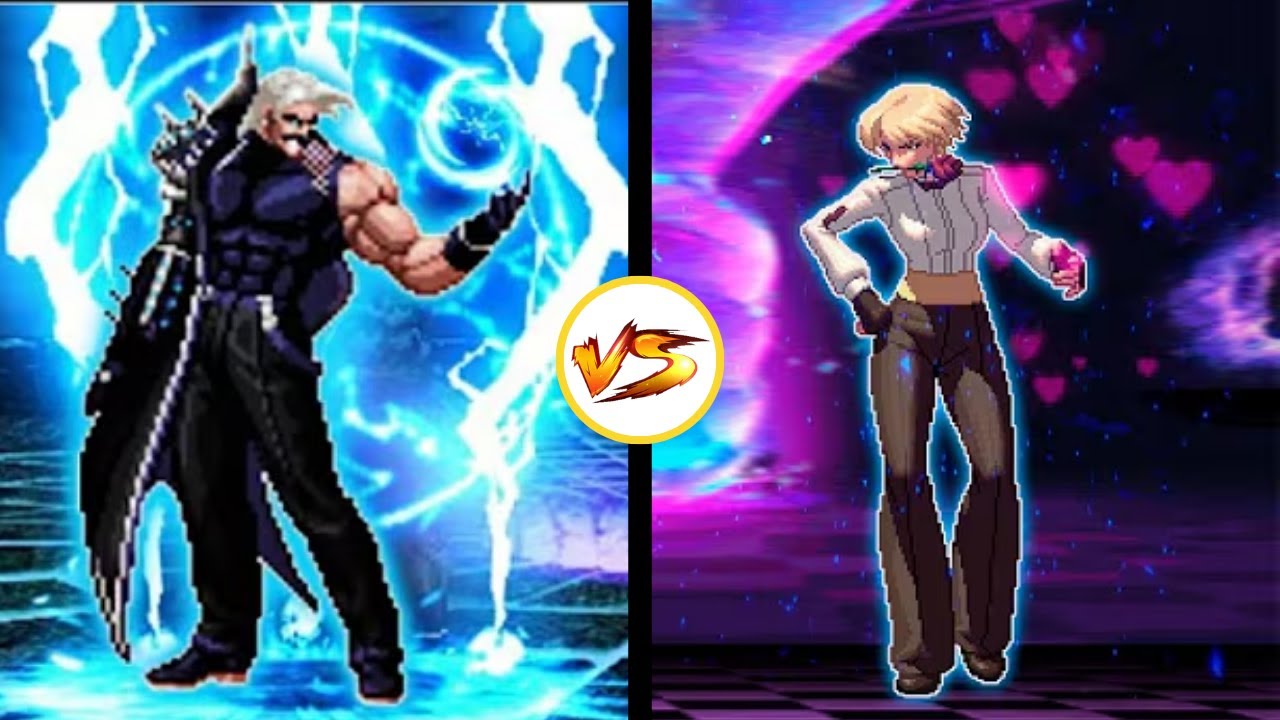 [KOF MUGEN] Киборг Ругал против Короля XIII Бой