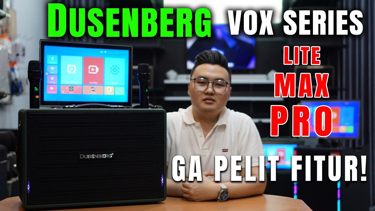 SPEAKER PORTABLE KARAOKE ZAMAN NOW ??? | DUSENBERG VOX SERIES ! LITE - MAX - PRO !! | UTAMA AUDIO